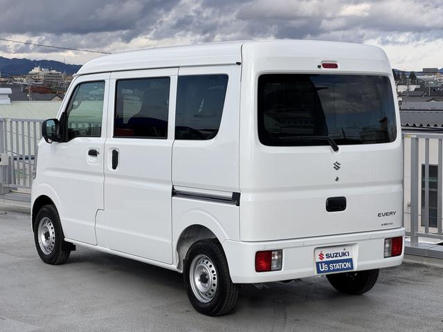 エブリイ PA 4WD 4AT 6型 スズキセーフティサポート オートライト スライドドア スズキセーフティーサポート 4WD 衝突被害軽減システム 横滑り防止機能 衝突安全ボディ エアコン パワステ(10枚目)