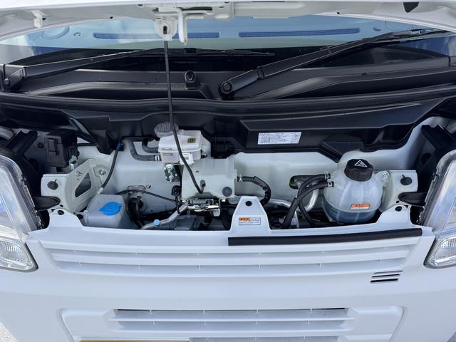 エブリイ PA 4WD 4AT 6型 スズキセーフティサポート オートライト スライドドア スズキセーフティーサポート 4WD 衝突被害軽減システム 横滑り防止機能 衝突安全ボディ エアコン パワステ(52枚目)