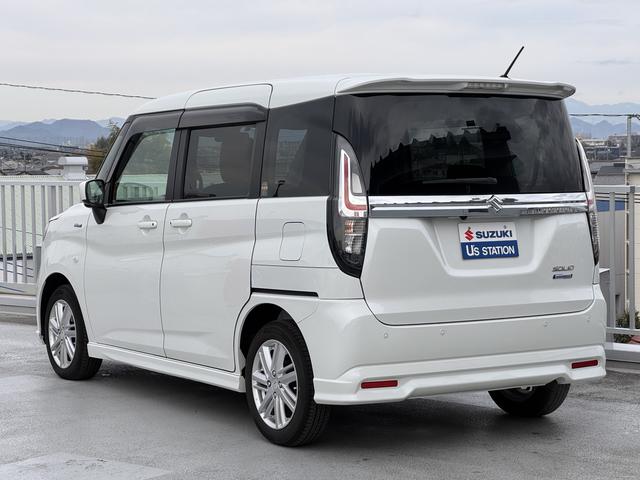 ソリオ HYBRID MX 全方位モニタ付ナビ/ETC 車検整備渡し 全方位モニター付ナビ オートライト 電動スライドドア(後席左) プッシュスタート シートヒーター オートエアコン スズキセーフティーサポート 衝突被害軽減システム アイドリングストップ 横滑り防止機能(10枚目)