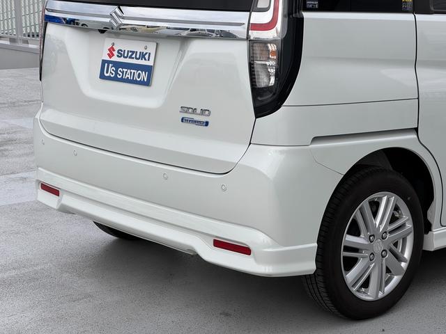 ソリオ HYBRID MX 全方位モニタ付ナビ/ETC 車検整備渡し 全方位モニター付ナビ オートライト 電動スライドドア(後席左) プッシュスタート シートヒーター オートエアコン スズキセーフティーサポート 衝突被害軽減システム アイドリングストップ 横滑り防止機能(21枚目)