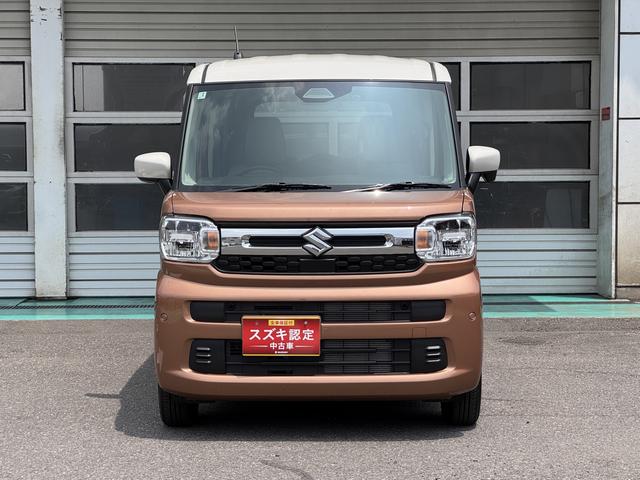 スペーシア ＨＹＢＲＩＤ　Ｘ　セーフティ＋ＰＫＧ／ＡＣＣ／電動Ｐブレーキ　セーフティプラスパッケージ　アダプティブクルーズコントロール　電動パーキングブレーキ　オートライト　スライドドア　プッシュスタート　シートヒーター　オートエアコン　スズキセーフティーサポート（6枚目）