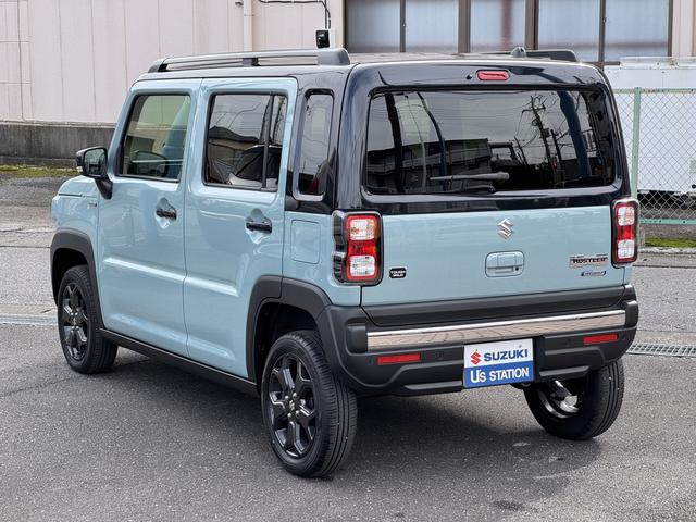 ハスラー タフワイルドターボ　３型　スズキセーフティーサポート　オートライト　プッシュスタート　シートヒーター　オートエアコン　スズキセーフティーサポート　衝突被害軽減システム　アイドリングストップ　横滑り防止機能　衝突安全ボディ　盗難防止システム（9枚目）