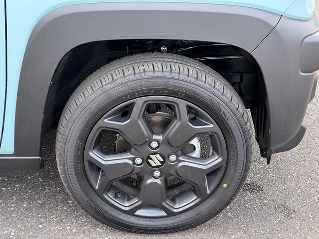 ハスラー タフワイルドターボ　３型　スズキセーフティーサポート　オートライト　プッシュスタート　シートヒーター　オートエアコン　スズキセーフティーサポート　衝突被害軽減システム　アイドリングストップ　横滑り防止機能　衝突安全ボディ　盗難防止システム（13枚目）