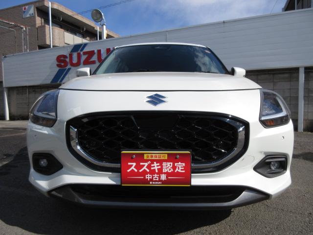スイフト HYBRID MZ コネクト対応全方位カメラ付9インチナビ オートライト Bluetooth 純正ナビ プッシュスタート シートヒーター オートエアコン スズキセーフティーサポート 4WD 衝突被害軽減システム アイドリングストップ 横滑り防止機能(11枚目)