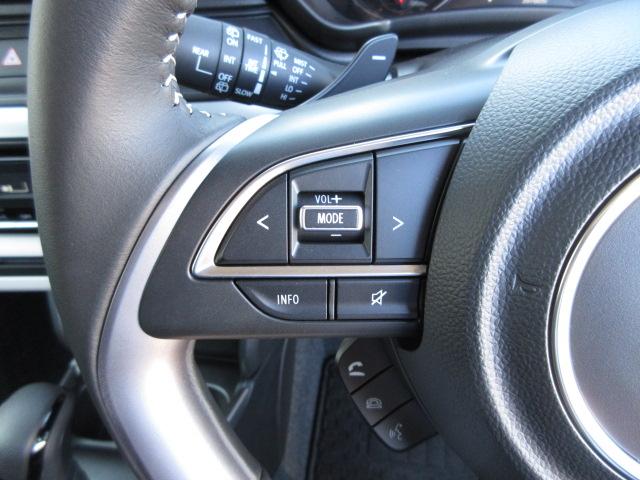 スイフト HYBRID MZ コネクト対応全方位カメラ付9インチナビ オートライト Bluetooth 純正ナビ プッシュスタート シートヒーター オートエアコン スズキセーフティーサポート 4WD 衝突被害軽減システム アイドリングストップ 横滑り防止機能(30枚目)