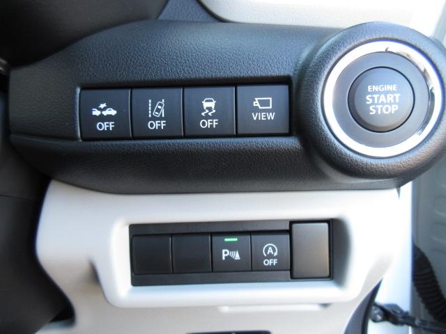 スイフト HYBRID MZ コネクト対応全方位カメラ付9インチナビ オートライト Bluetooth 純正ナビ プッシュスタート シートヒーター オートエアコン スズキセーフティーサポート 4WD 衝突被害軽減システム アイドリングストップ 横滑り防止機能(33枚目)
