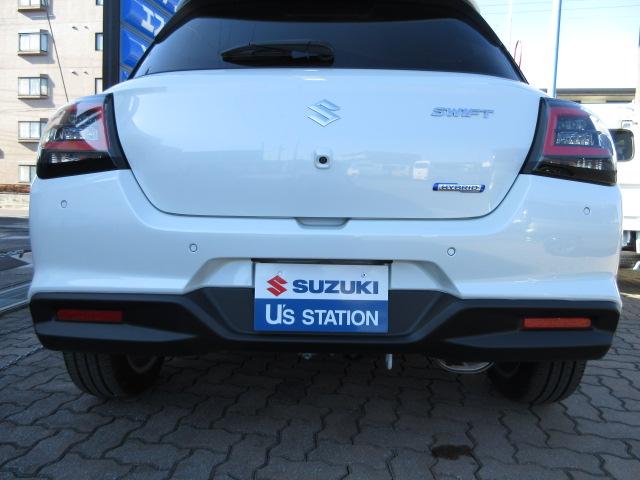 スイフト HYBRID MZ コネクト対応全方位カメラ付9インチナビ オートライト Bluetooth 純正ナビ プッシュスタート シートヒーター オートエアコン スズキセーフティーサポート 4WD 衝突被害軽減システム アイドリングストップ 横滑り防止機能(43枚目)