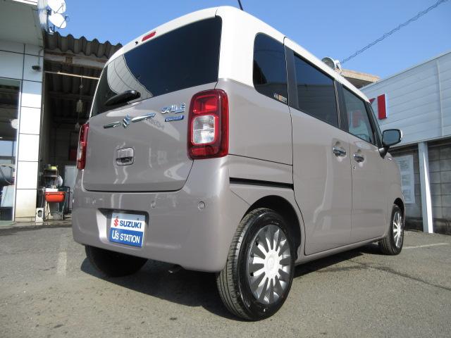 ワゴンＲスマイル ＨＹＢＲＩＤ　Ｘ　両側電動スライドドア　ＬＥＤ　３型　オートライト　スライドドア　プッシュスタート　シートヒーター　オートエアコン　スズキセーフティーサポート　衝突被害軽減システム　アイドリングストップ　横滑り防止機能　衝突安全ボディ　盗難防止システム（8枚目）