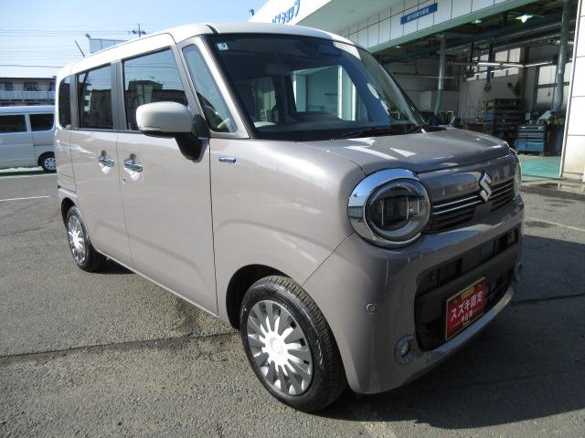 ワゴンＲスマイル ＨＹＢＲＩＤ　Ｘ　両側電動スライドドア　ＬＥＤ　３型　オートライト　スライドドア　プッシュスタート　シートヒーター　オートエアコン　スズキセーフティーサポート　衝突被害軽減システム　アイドリングストップ　横滑り防止機能　衝突安全ボディ　盗難防止システム（10枚目）