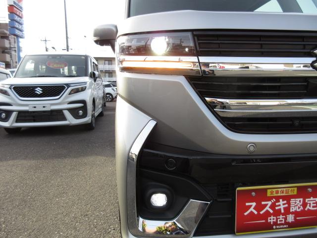 スペーシアカスタム カスタム　ＨＹＢＲＩＤ　ＸＳ　コネクト対応全方位カメラ付ナビ　オートライト　Ｂｌｕｅｔｏｏｔｈ　スライドドア　純正ナビ　プッシュスタート　シートヒーター　オートエアコン　スズキセーフティーサポート　衝突被害軽減システム　アイドリングストップ　横滑り防止機能（50枚目）