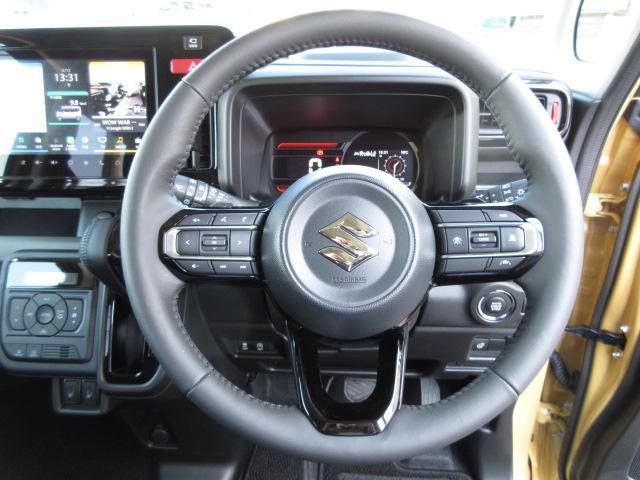 スペーシア ギア　ＨＹＢＲＩＤ　ＸＺターボ　全方位カメラ付ナビ装着車　オートライト　Ｂｌｕｅｔｏｏｔｈ　スライドドア　純正ナビ　プッシュスタート　シートヒーター　オートエアコン　スズキセーフティーサポート　衝突被害軽減システム　アイドリングストップ　横滑り防止機能（30枚目）