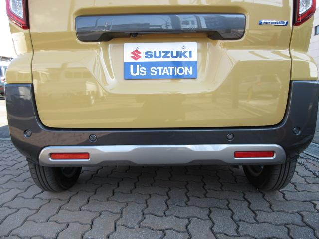 スペーシア ギア　ＨＹＢＲＩＤ　ＸＺターボ　全方位カメラ付ナビ装着車　オートライト　Ｂｌｕｅｔｏｏｔｈ　スライドドア　純正ナビ　プッシュスタート　シートヒーター　オートエアコン　スズキセーフティーサポート　衝突被害軽減システム　アイドリングストップ　横滑り防止機能（46枚目）