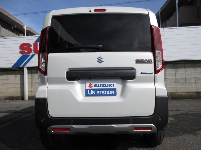 スペーシア ギア HYBRID XZターボ コネクト対応全方位M付ナビ オートライト Bluetooth スライドドア 純正ナビ プッシュスタート シートヒーター オートエアコン スズキセーフティーサポート 衝突被害軽減システム アイドリングストップ 横滑り防止機能(7枚目)