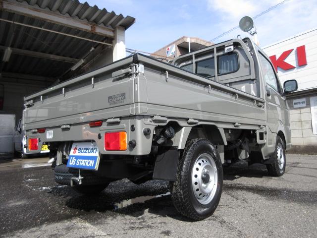 キャリイトラック ＫＣエアコン・パワステ農繁　４ＷＤ　４ＡＴ　ＤＣＢＳ　７型　オートライト　スズキセーフティーサポート　衝突被害軽減システム　アイドリングストップ　横滑り防止機能　衝突安全ボディ（8枚目）
