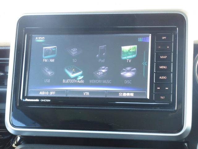 スペーシアカスタム カスタム　ＨＹＢＲＩＤ　ＸＳターボ　前後ドラレコ連動ナビ２型　ドライブレコーダー　バックカメラ　オートライト　Ｂｌｕｅｔｏｏｔｈ　スライドドア　純正ナビ　プッシュスタート　シートヒーター　オートエアコン　ＥＴＣ　スズキセーフティーサポート　衝突被害軽減システム（15枚目）