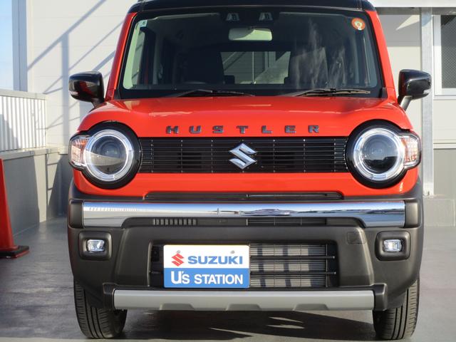 ハスラー タフワイルド　デュアルカメラブレーキサポート　オートライト　プッシュスタート　シートヒーター　オートエアコン　スズキセーフティーサポート　衝突被害軽減システム　アイドリングストップ　衝突安全ボディ　盗難防止システム（2枚目）