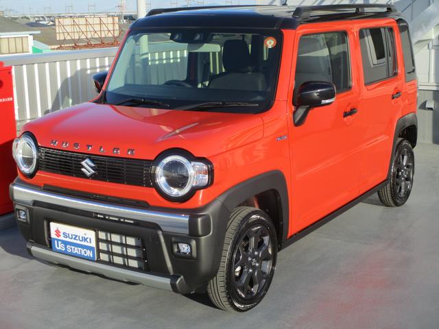 ハスラー タフワイルド　デュアルカメラブレーキサポート　オートライト　プッシュスタート　シートヒーター　オートエアコン　スズキセーフティーサポート　衝突被害軽減システム　アイドリングストップ　衝突安全ボディ　盗難防止システム（7枚目）