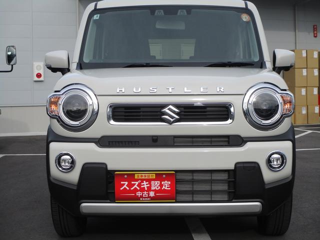 ハスラー ＨＹＢＲＩＤ　Ｘターボ　デュアルカメラブレーキサポート　バックカメラ　オートライト　純正ナビ　プッシュスタート　シートヒーター　オートエアコン　スズキセーフティーサポート　衝突被害軽減システム　アイドリングストップ　衝突安全ボディ　盗難防止システム（2枚目）