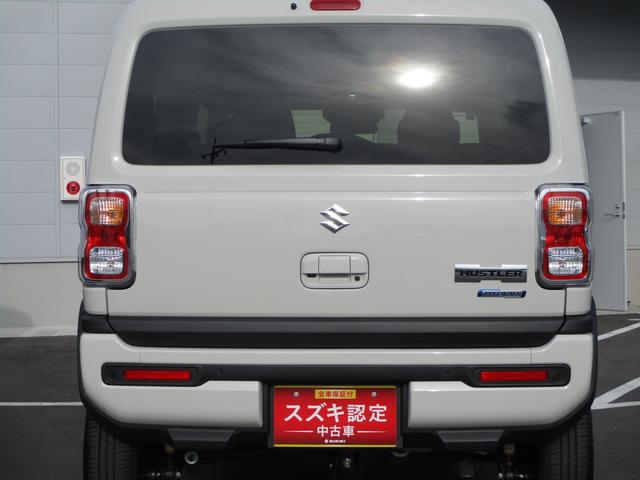 ハスラー ＨＹＢＲＩＤ　Ｘターボ　デュアルカメラブレーキサポート　バックカメラ　オートライト　純正ナビ　プッシュスタート　シートヒーター　オートエアコン　スズキセーフティーサポート　衝突被害軽減システム　アイドリングストップ　衝突安全ボディ　盗難防止システム（3枚目）