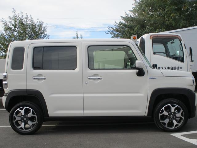 ハスラー ＨＹＢＲＩＤ　Ｘターボ　デュアルカメラブレーキサポート　バックカメラ　オートライト　純正ナビ　プッシュスタート　シートヒーター　オートエアコン　スズキセーフティーサポート　衝突被害軽減システム　アイドリングストップ　衝突安全ボディ　盗難防止システム（4枚目）