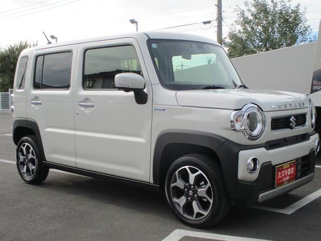 ハスラー ＨＹＢＲＩＤ　Ｘターボ　デュアルカメラブレーキサポート　バックカメラ　オートライト　純正ナビ　プッシュスタート　シートヒーター　オートエアコン　スズキセーフティーサポート　衝突被害軽減システム　アイドリングストップ　衝突安全ボディ　盗難防止システム（6枚目）