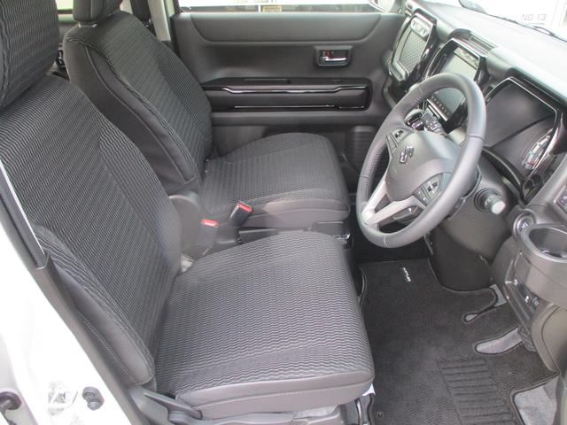 ハスラー ＨＹＢＲＩＤ　Ｘターボ　デュアルカメラブレーキサポート　バックカメラ　オートライト　純正ナビ　プッシュスタート　シートヒーター　オートエアコン　スズキセーフティーサポート　衝突被害軽減システム　アイドリングストップ　衝突安全ボディ　盗難防止システム（13枚目）