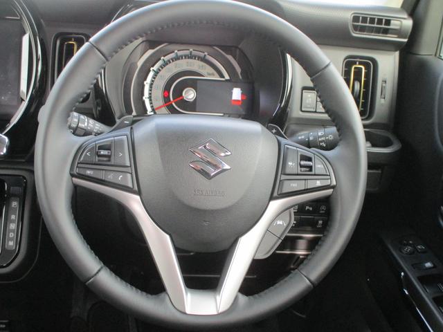 ハスラー ＨＹＢＲＩＤ　Ｘターボ　デュアルカメラブレーキサポート　バックカメラ　オートライト　純正ナビ　プッシュスタート　シートヒーター　オートエアコン　スズキセーフティーサポート　衝突被害軽減システム　アイドリングストップ　衝突安全ボディ　盗難防止システム（16枚目）