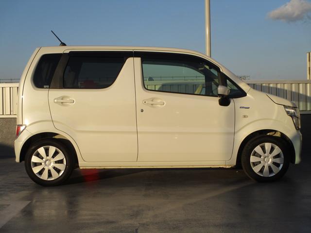 ワゴンR HYBRID FX 衝突被害軽減システム アイドリングストップ 衝突安全ボディ 盗難防止システム(4枚目)