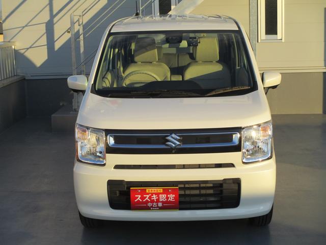 ワゴンR HYBRID FX 衝突被害軽減システム アイドリングストップ 衝突安全ボディ 盗難防止システム(35枚目)