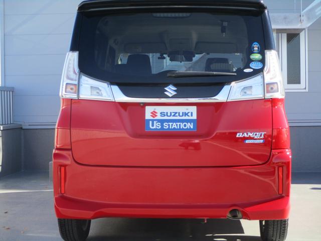 ソリオバンディット バンディット HYBRID MV MA36S スライドドア プッシュスタート オートエアコン スズキセーフティーサポート 衝突被害軽減システム アイドリングストップ 衝突安全ボディ 盗難防止システム(3枚目)