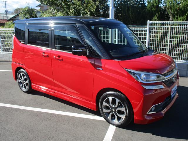 ソリオバンディット バンディット HYBRID MV MA36S スライドドア プッシュスタート オートエアコン スズキセーフティーサポート 衝突被害軽減システム アイドリングストップ 衝突安全ボディ 盗難防止システム(6枚目)