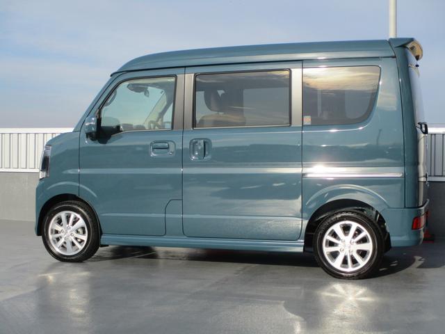 エブリイワゴン PZターボ ハイルーフ デュアルカメラブレーキサポート オートライト スライドドア プッシュスタート オートエアコン スズキセーフティーサポート 衝突被害軽減システム 衝突安全ボディ 盗難防止システム(5枚目)