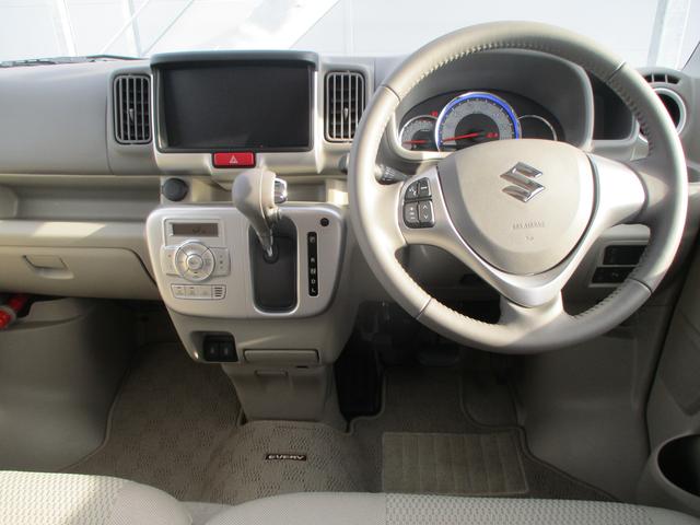 エブリイワゴン PZターボ ハイルーフ デュアルカメラブレーキサポート オートライト スライドドア プッシュスタート オートエアコン スズキセーフティーサポート 衝突被害軽減システム 衝突安全ボディ 盗難防止システム(15枚目)