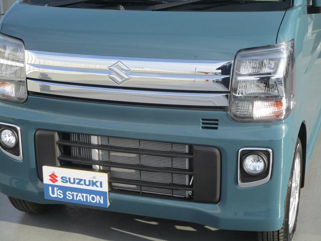 エブリイワゴン PZターボ ハイルーフ デュアルカメラブレーキサポート オートライト スライドドア プッシュスタート オートエアコン スズキセーフティーサポート 衝突被害軽減システム 衝突安全ボディ 盗難防止システム(63枚目)