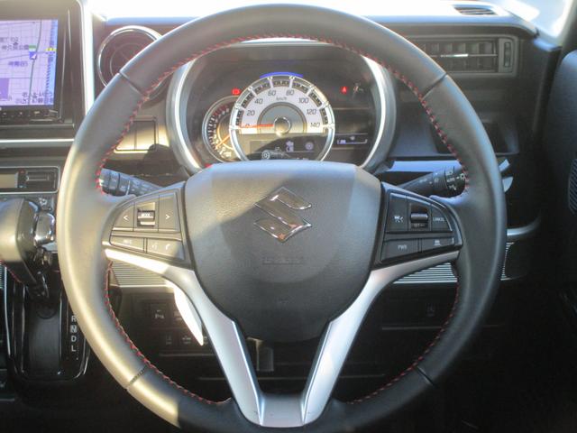 スペーシアカスタム カスタム HYBRID XS ナビゲーション付 バックカメラ オートライト スライドドア プッシュスタート 純正ナビ シートヒーター オートエアコン スズキセーフティーサポート 衝突被害軽減システム アイドリングストップ 衝突安全ボディ(16枚目)