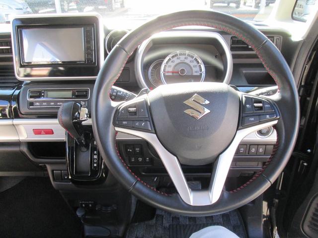 スペーシアカスタム ハイブリッドＸＳターボ　コムテックドライブレコーダー前後　ＥＴＣ　前後誤発進抑制機能　ＡＣ　リアコーナーセンサー　オートＬＥＤ　盗難防止　衝突安全ボディ　スマートキー付　ＥＳＣ　フルフラットシート　ＬＥＤ　ナビＴＶ　クルコン（15枚目）