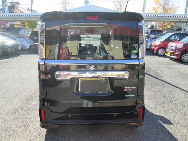 スペーシアカスタム ハイブリッドＸＳターボ　コムテックドライブレコーダー前後　ＥＴＣ　前後誤発進抑制機能　ＡＣ　リアコーナーセンサー　オートＬＥＤ　盗難防止　衝突安全ボディ　スマートキー付　ＥＳＣ　フルフラットシート　ＬＥＤ　ナビＴＶ　クルコン（40枚目）