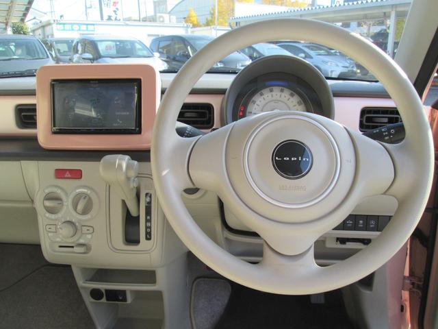 アルトラパン Ｌ　前後誤発進抑制　シートヒーター付　ナビ＆ＴＶ　横滑り防止装置付き　エネチャージ　運転席助手席エアバッグ　プッシュスタートスマートキー　イモビライザー　フルフラット　キーレスエントリーシステム　エアコン（17枚目）