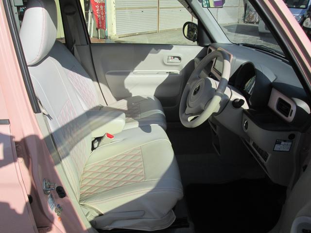 アルトラパン Ｌ　前後誤発進抑制　シートヒーター付　ナビ＆ＴＶ　横滑り防止装置付き　エネチャージ　運転席助手席エアバッグ　プッシュスタートスマートキー　イモビライザー　フルフラット　キーレスエントリーシステム　エアコン（25枚目）
