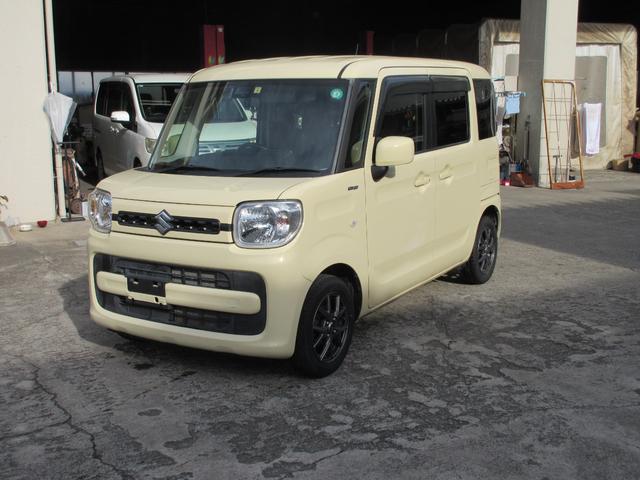 スペーシア ハイブリッドＧ　障害物ソナー　セキュリティーアラーム　ＳＤ　アイドリングＳ　スマートキープッシュスタート　ＡＵＴＯエアコン　ＥＳＰ付　ＡＵＴＯライト　キーレススタートシステム　ＳＲＳ　ＷＳＲＳ　カーテンエアバック（2枚目）