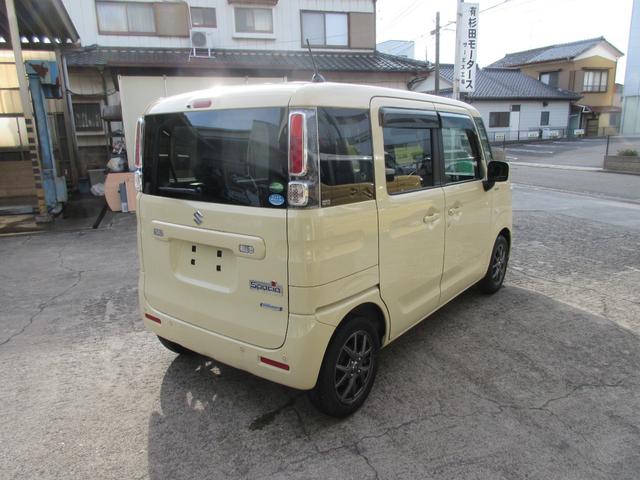 スペーシア ハイブリッドＧ　障害物ソナー　セキュリティーアラーム　ＳＤ　アイドリングＳ　スマートキープッシュスタート　ＡＵＴＯエアコン　ＥＳＰ付　ＡＵＴＯライト　キーレススタートシステム　ＳＲＳ　ＷＳＲＳ　カーテンエアバック（8枚目）