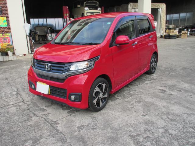 Ｎ－ＷＧＮカスタム Ｇ・ターボパッケージ　横滑り防止システム　追突被害軽減ブレーキ　ＥＣＯＮモード　ＷＳＲＳ　イモビ　サイドエアバッグ　オートクルーズ　キーフリー　ベンチシート　ＡＢＳ　衝突安全ボディ　パワーウインド　運転席エアバック　ＡＣ（7枚目）