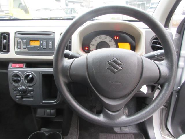 アルト Ｆ　エコアイドル　セキュリティ　ダブルエアバック　安全ボディ　キーレスエントリーシステム　横滑防止　パワステ　運転席エアバッグ　ＡＣ　ＡＢＳ　クリアランスソナー　オートハイビーム　パワーウインドー（15枚目）