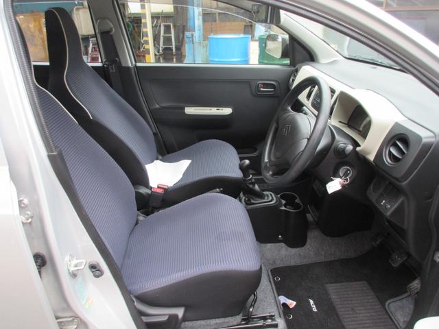 アルト Ｆ　エコアイドル　セキュリティ　ダブルエアバック　安全ボディ　キーレスエントリーシステム　横滑防止　パワステ　運転席エアバッグ　ＡＣ　ＡＢＳ　クリアランスソナー　オートハイビーム　パワーウインドー（19枚目）