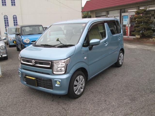 ワゴンR FA ベンチシートフルフラット セキュリティ キーレスキー PW 助手席エアバック 運転席エアバック 安全ボディ 横滑防止装置 エアコン ABS パワステ ベンチシート(2枚目)