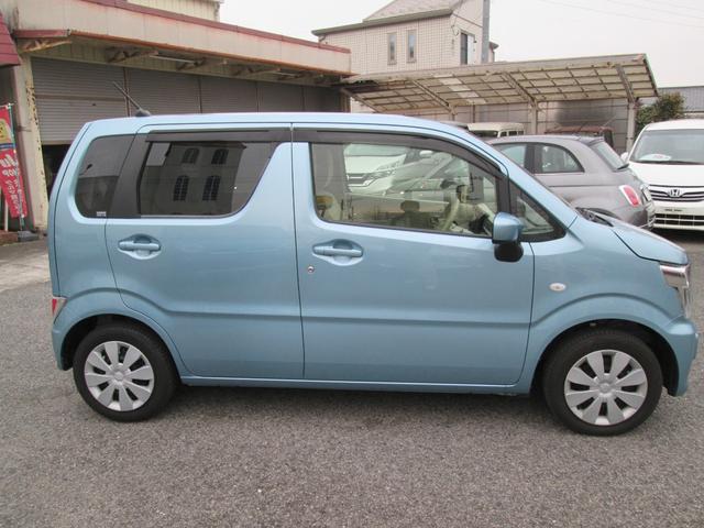 ワゴンR FA ベンチシートフルフラット セキュリティ キーレスキー PW 助手席エアバック 運転席エアバック 安全ボディ 横滑防止装置 エアコン ABS パワステ ベンチシート(5枚目)