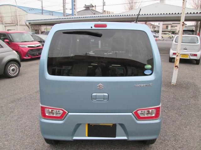 ワゴンR FA ベンチシートフルフラット セキュリティ キーレスキー PW 助手席エアバック 運転席エアバック 安全ボディ 横滑防止装置 エアコン ABS パワステ ベンチシート(7枚目)