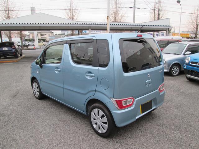 ワゴンR FA ベンチシートフルフラット セキュリティ キーレスキー PW 助手席エアバック 運転席エアバック 安全ボディ 横滑防止装置 エアコン ABS パワステ ベンチシート(8枚目)