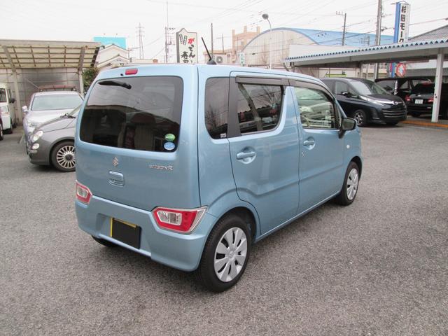 ワゴンR FA ベンチシートフルフラット セキュリティ キーレスキー PW 助手席エアバック 運転席エアバック 安全ボディ 横滑防止装置 エアコン ABS パワステ ベンチシート(9枚目)