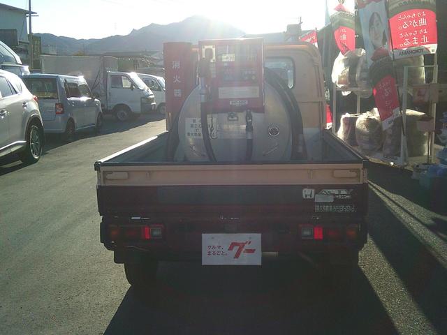 アクティトラック 　４ＷＤ　４３０Ｌタンクローリー　タンク検査付き　デジタルメーター　エアコン・パワステ付き　運転席側エアバッグ付き　５速ＭＴ（5枚目）
